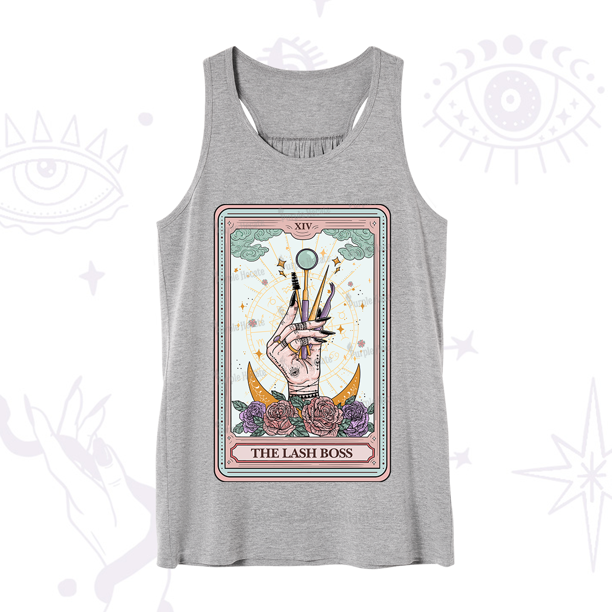 Purplehecate The Lash Boss Tarot Card Tank