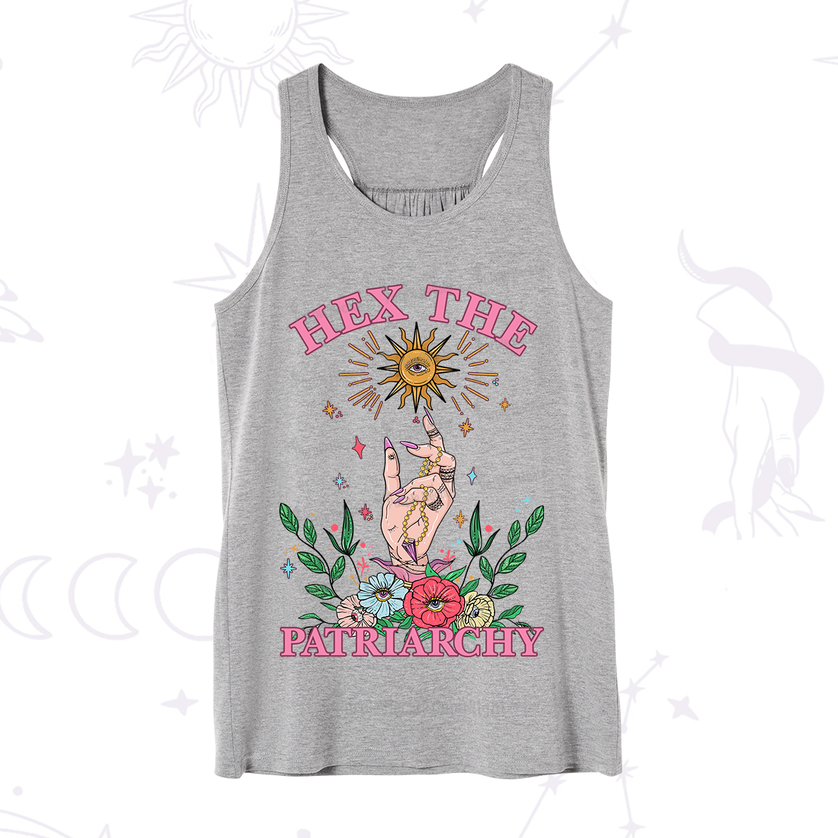 Purplehecate Hex The Patriarchy Witchy Tank