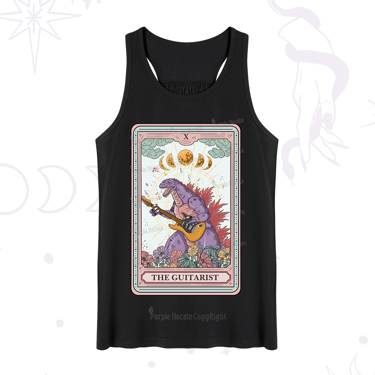Purplehecate The Guitarist Tarot Tank