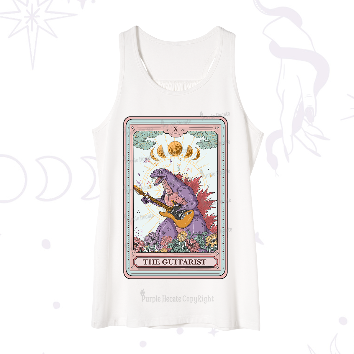 Purplehecate The Guitarist Tarot Tank