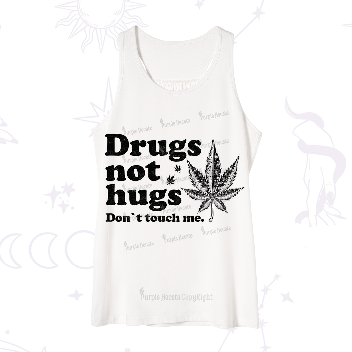 Purplehecate Don't Touch Me Tank