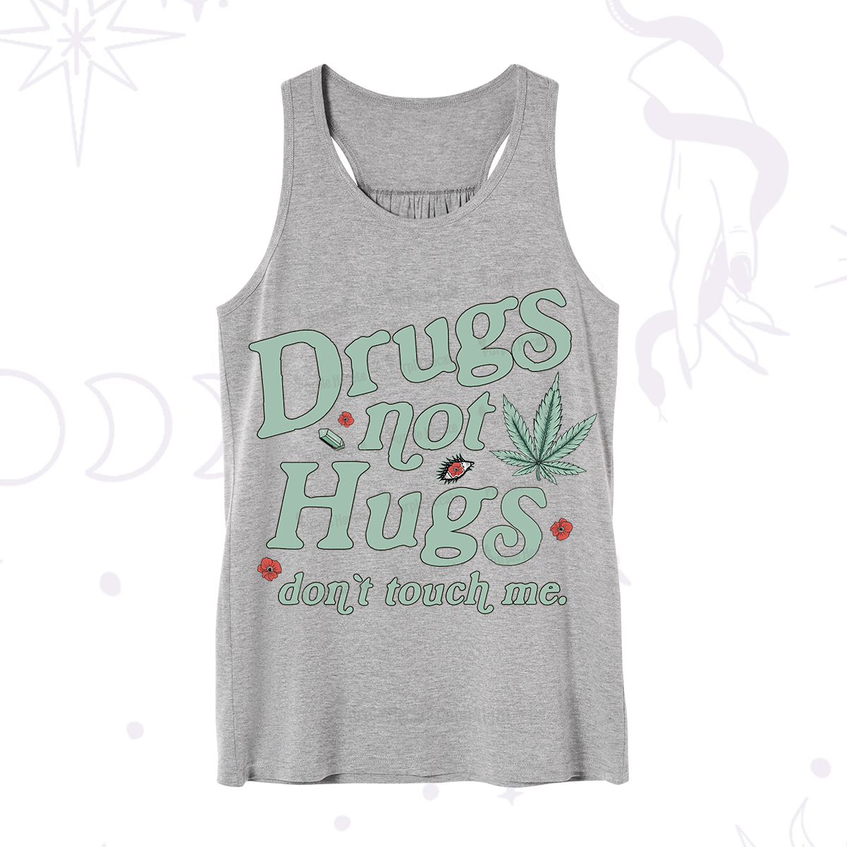 Purplehecate Sarcastic Weed Tank