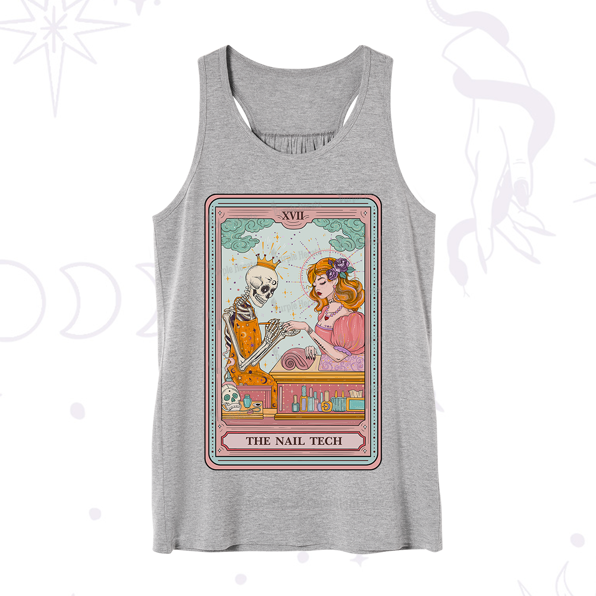 Purplehecate The Nail Tech Life Tarot Tank