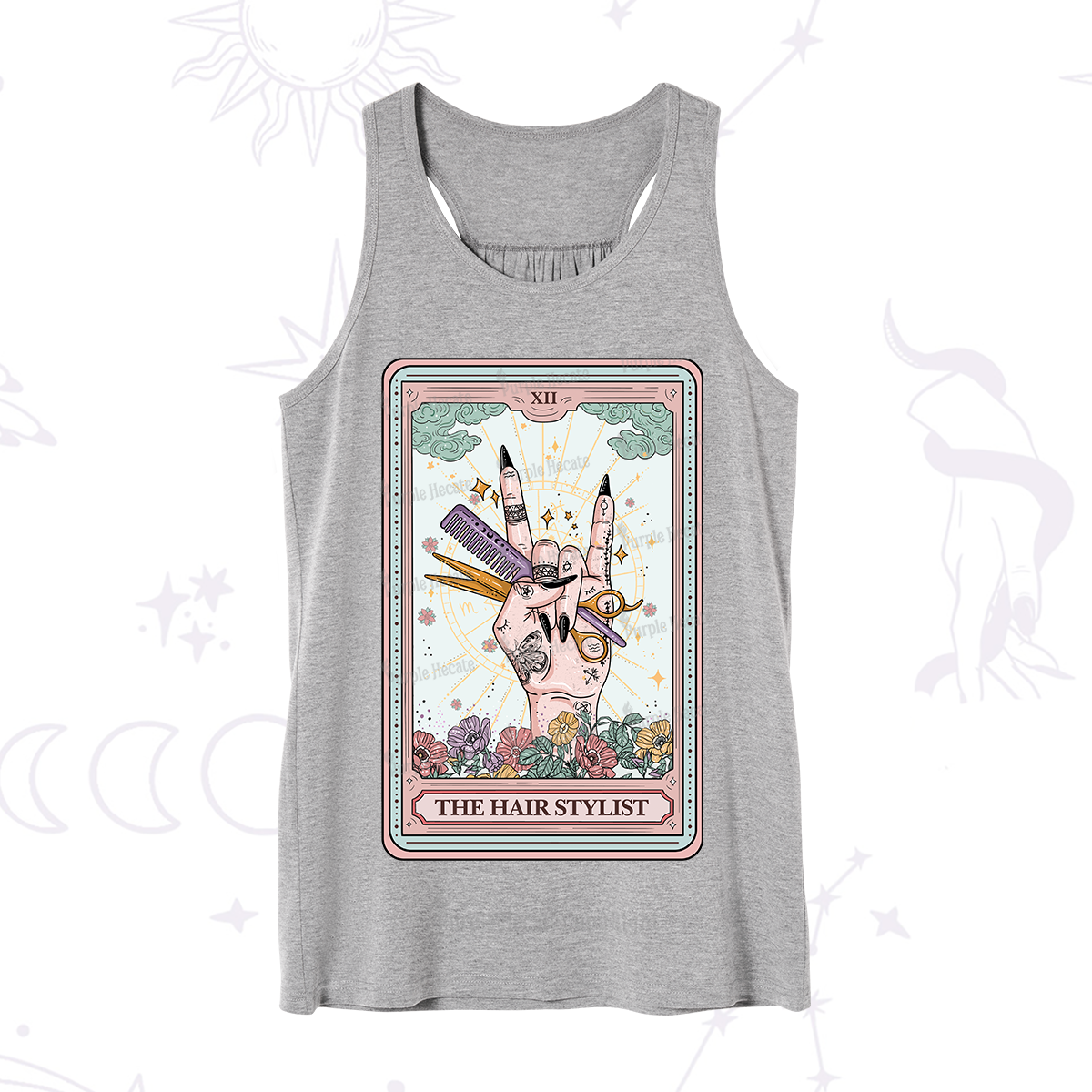 Purplehecate The Hair Stylist Tarot Tank