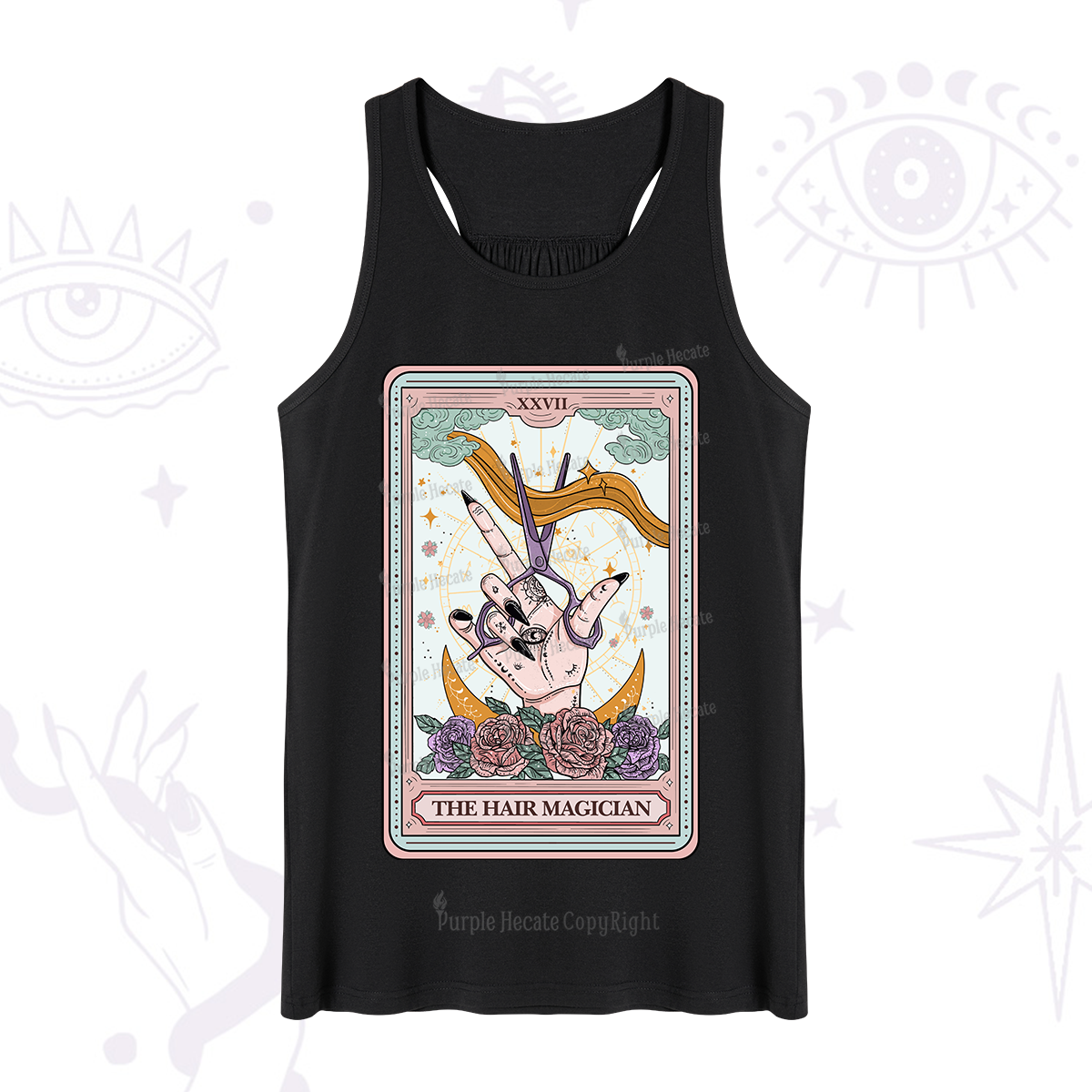 Purplehecate The Hair Magician Tarot Tank