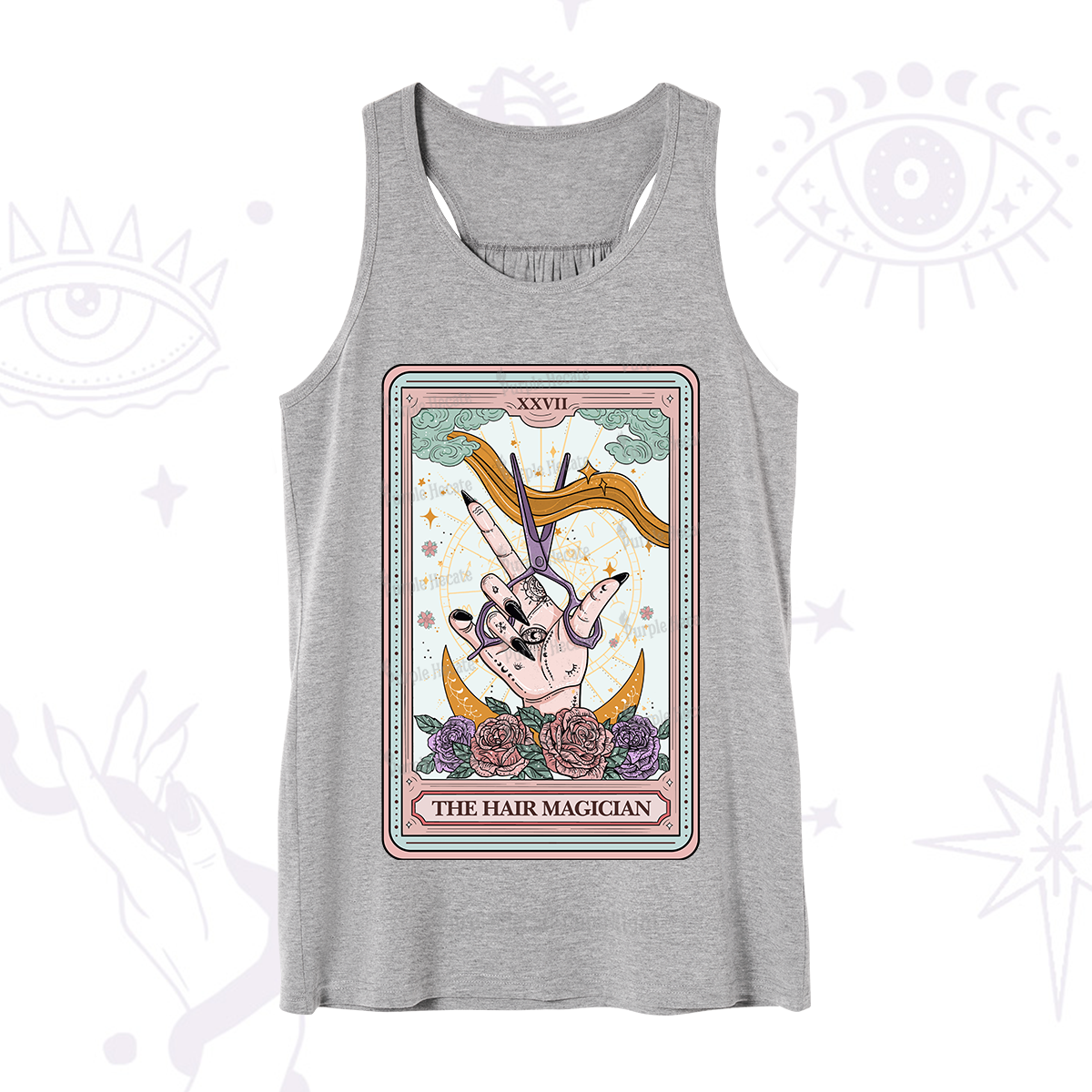 Purplehecate The Hair Magician Tarot Tank