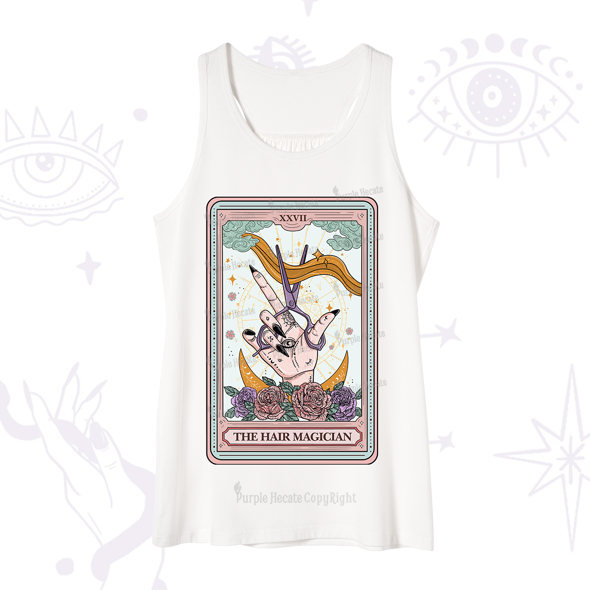 Purplehecate The Hair Magician Tarot Tank