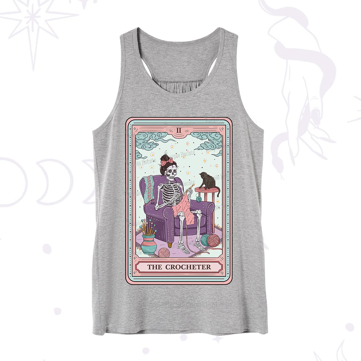 Purplehecate The Crocheter Tarot Tank