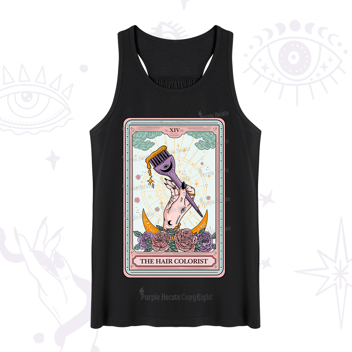 Purplehecate The Hair Colorist Tarot Tank
