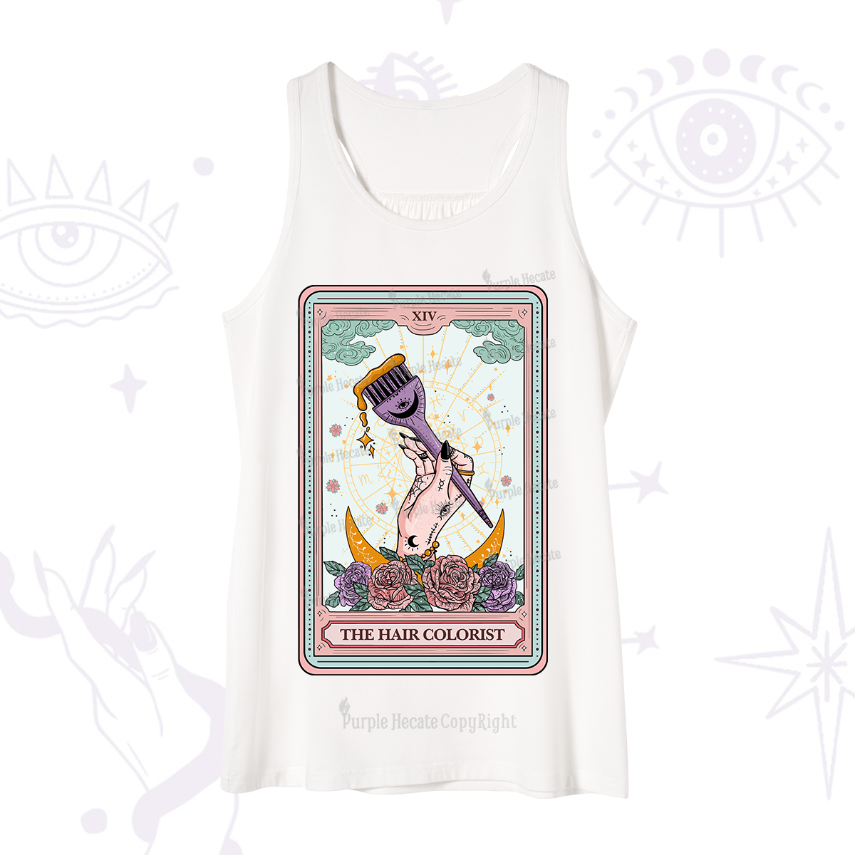 Purplehecate The Hair Colorist Tarot Tank
