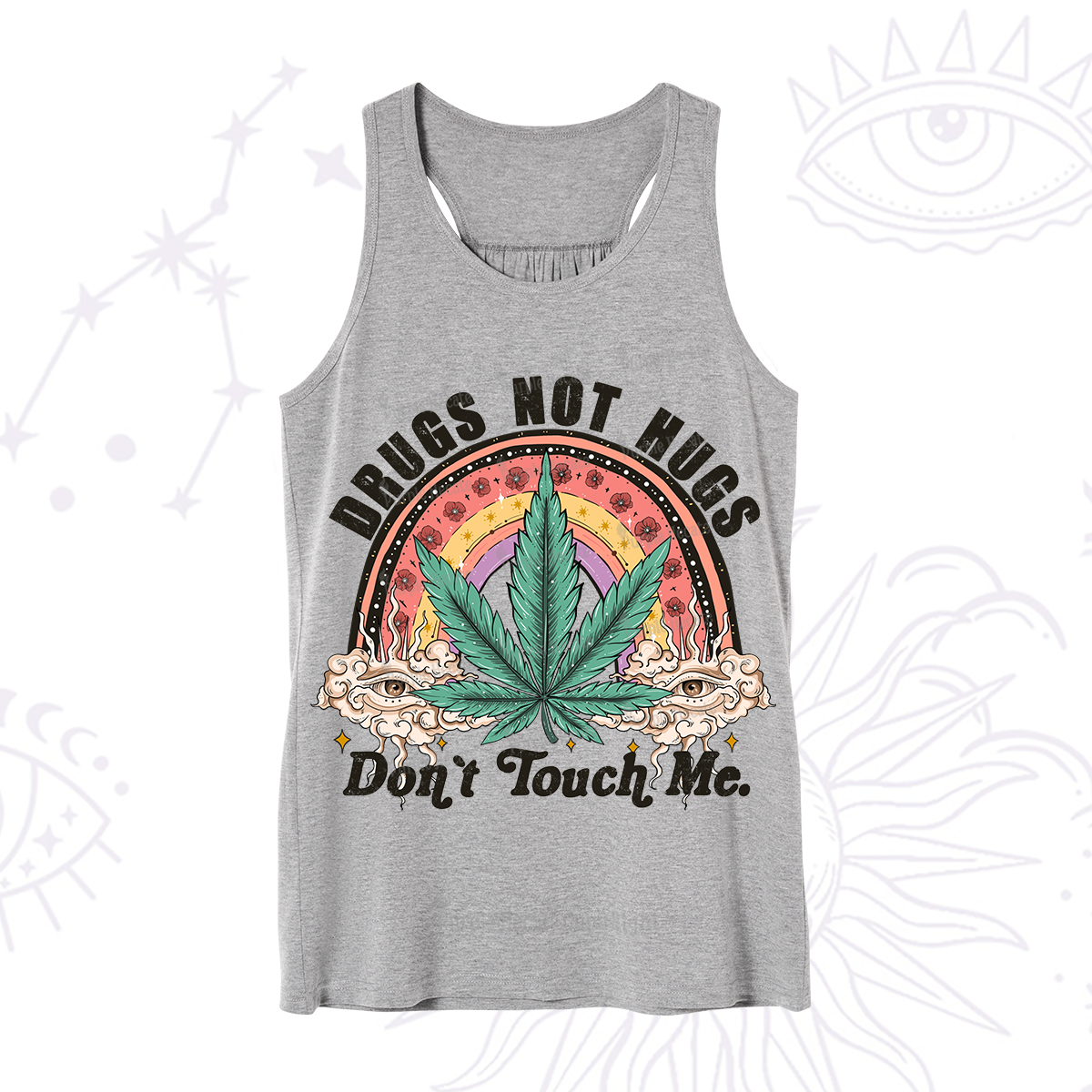 Purplehecate Drugs Not Hugs Tank