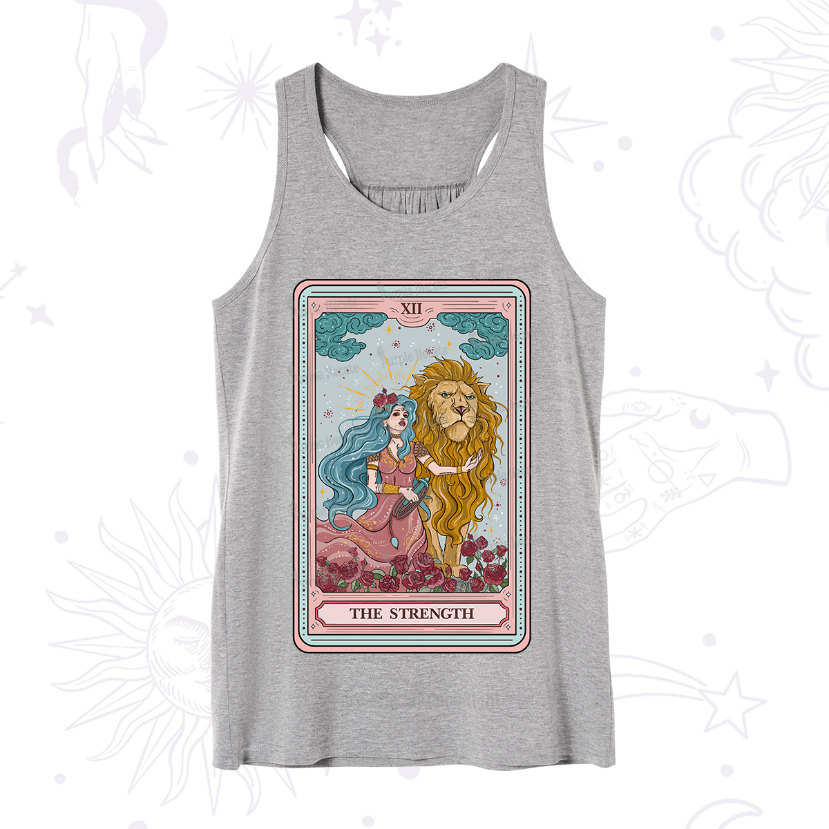 Purplehecate The Strength Tarot Tank