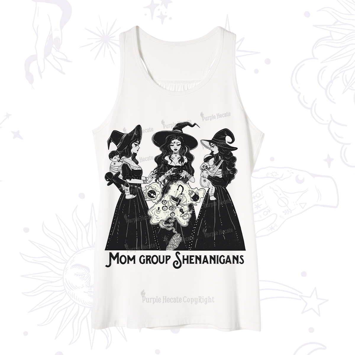 Purplehecate Mom Group Shenanigans Tank