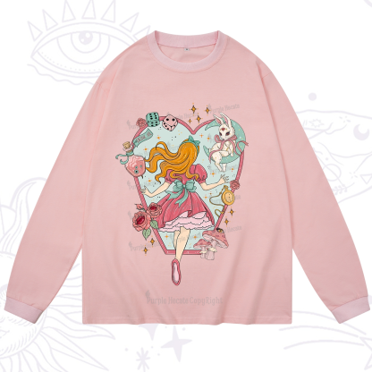 Purplehecate Alice's Secret Garden Long Sleeve T-Shirt
