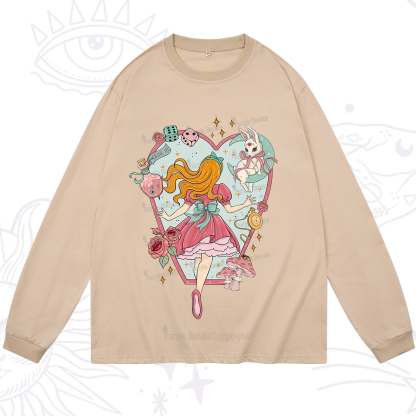 Purplehecate Alice's Secret Garden Long Sleeve T-Shirt