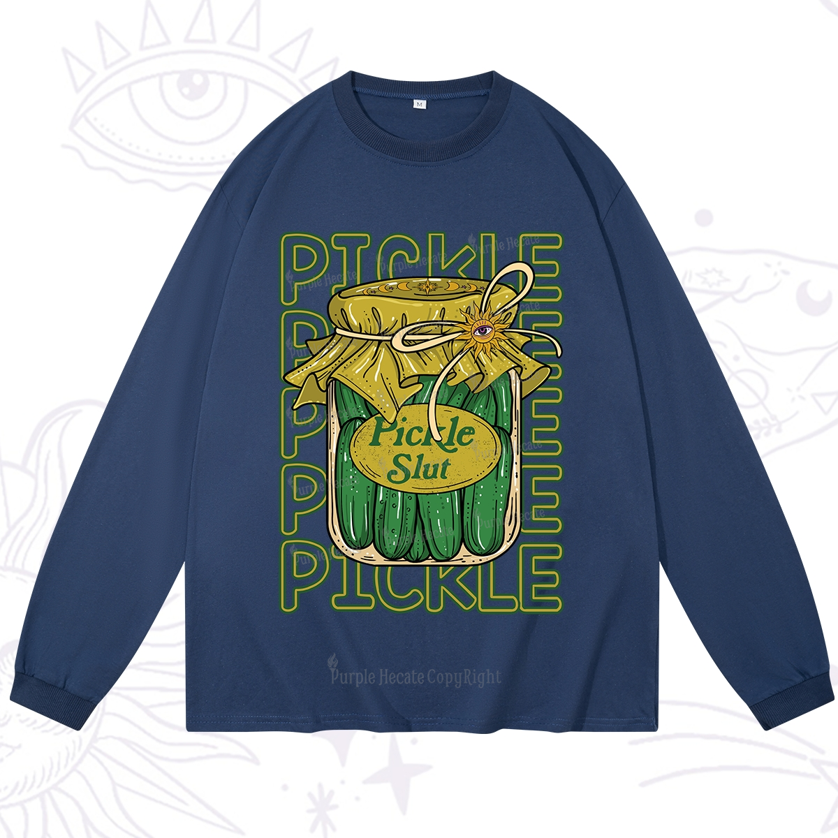 Purplehecate Pickle Slut Long Sleeve T-Shirt
