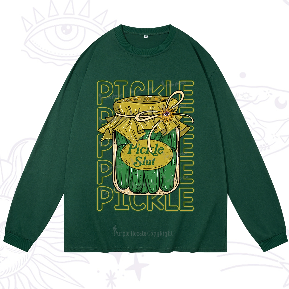 Purplehecate Pickle Slut Long Sleeve T-Shirt