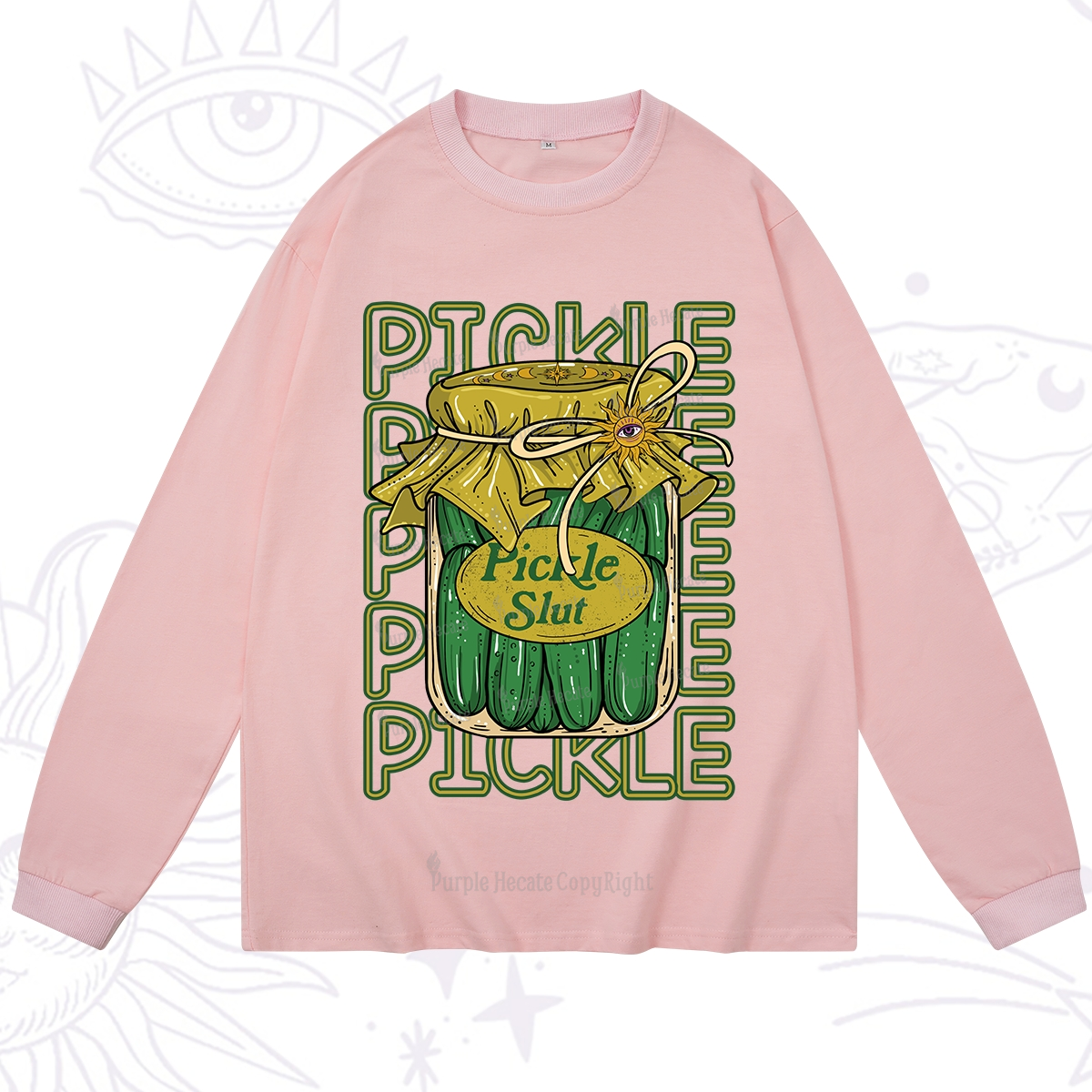 Purplehecate Pickle Slut Long Sleeve T-Shirt