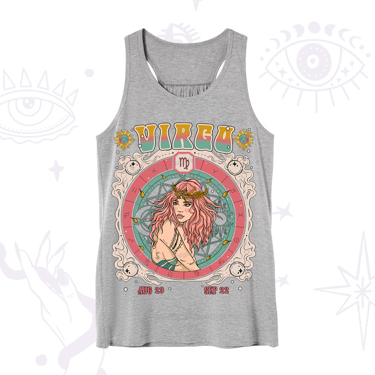 Purplehecate Virgo Cosmic Zodiac Tank