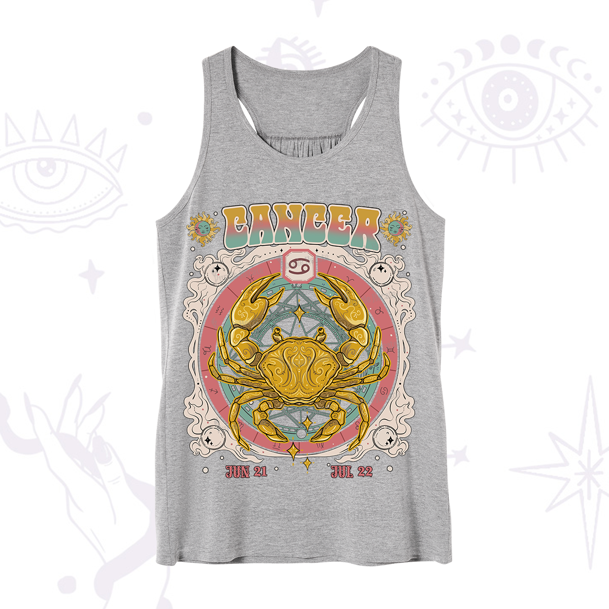 Purplehecate Cancer Cosmic Zodiac Tank