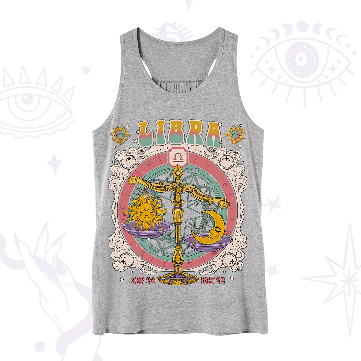 Purplehecate Libra Cosmic Zodiac Tank