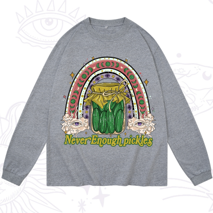 Purplehecate Never Enough Pickles Long Sleeve T-Shirt