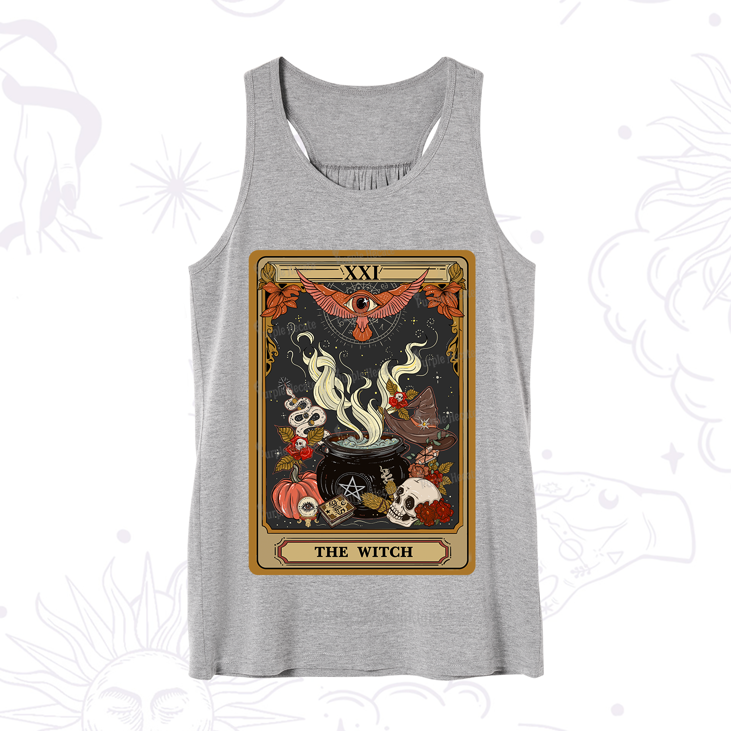 Purplehecate The Witch Magical Tarot Tank