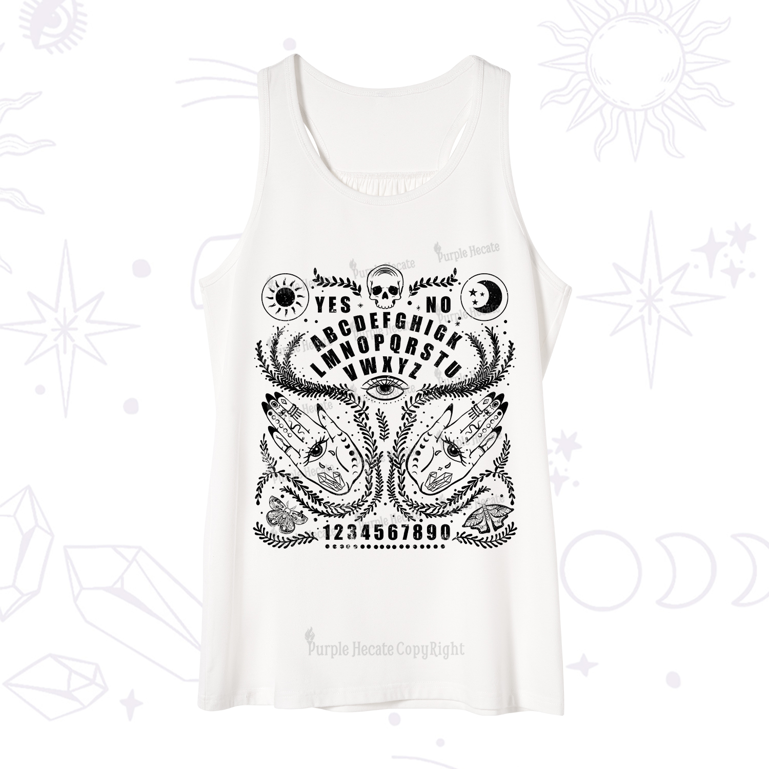 Purplehecate Ouija Spirit Board Tank
