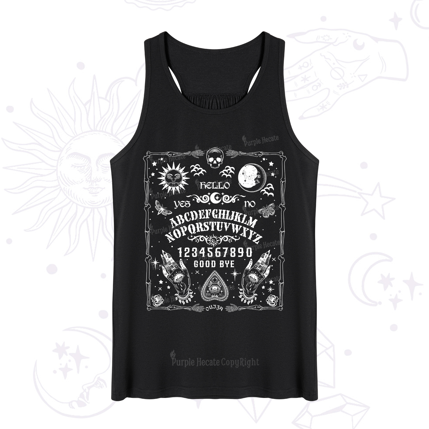 Purplehecate Ouija Board Tank