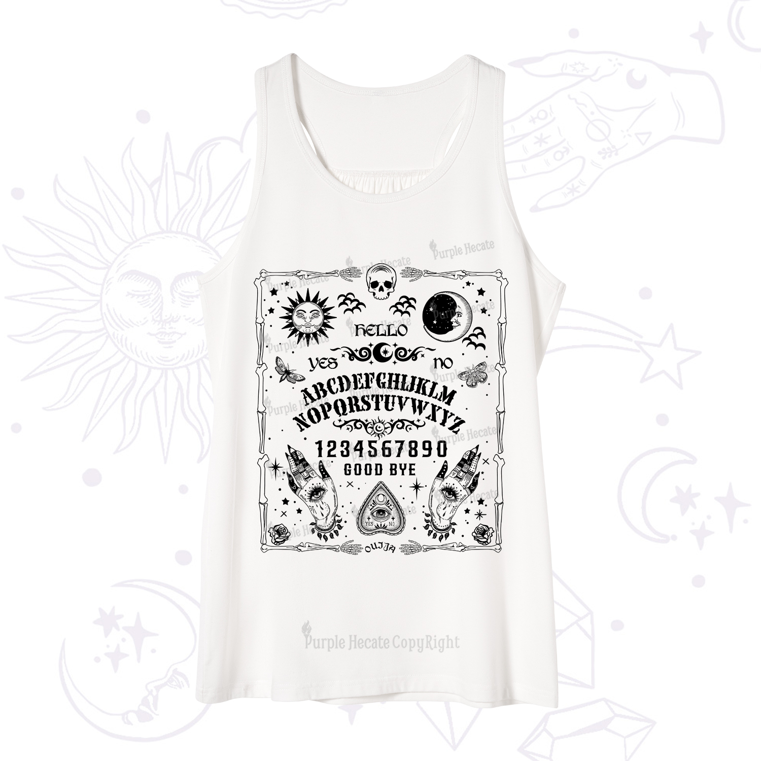 Purplehecate Ouija Board Tank
