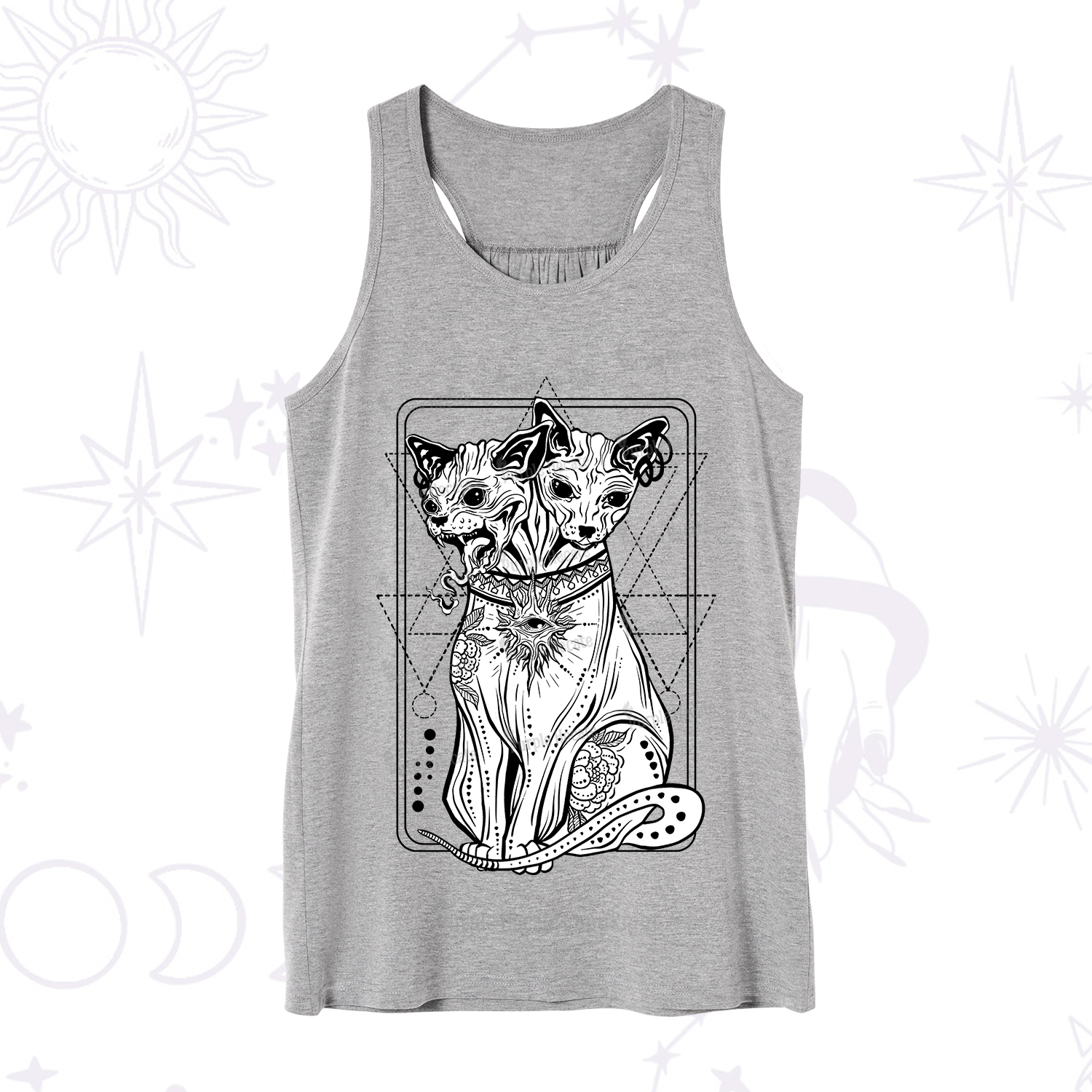Purplehecate The Cat Goddess Bastet Tank