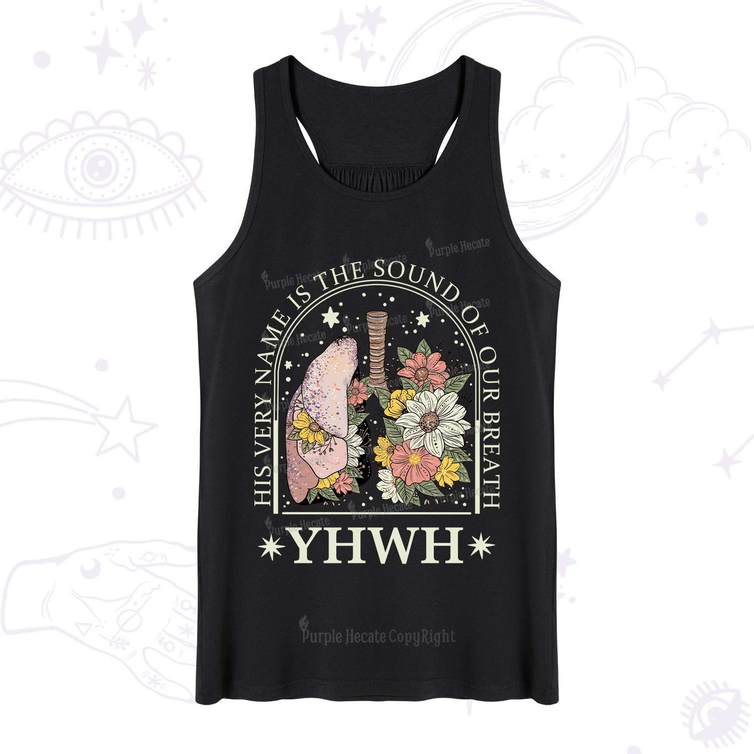 Purplehecate His Very Name Is The Sound Of Our Breath Tank