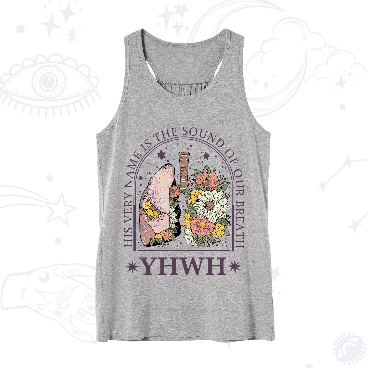 Purplehecate His Very Name Is The Sound Of Our Breath Tank