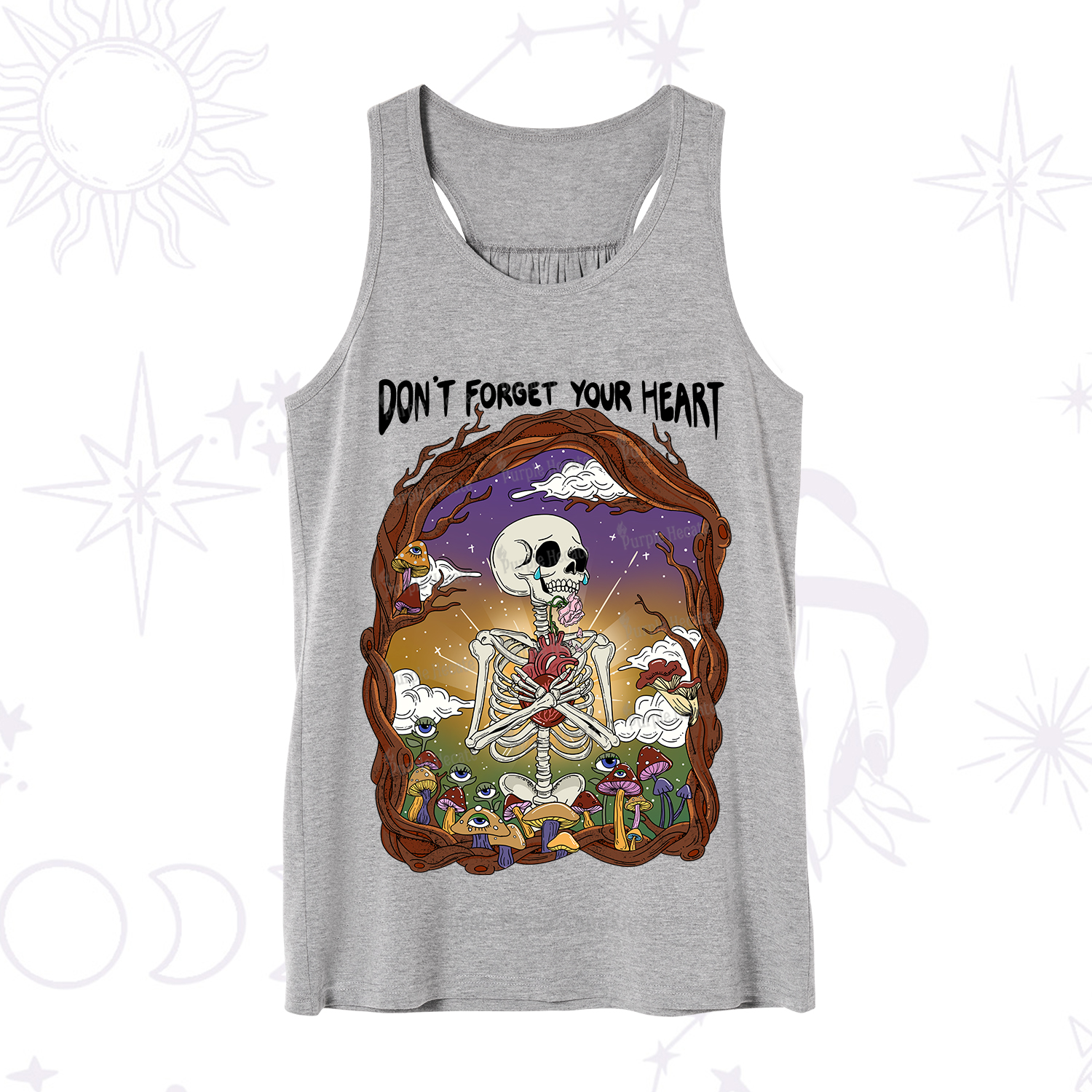 Purplehecate Don't Forget Your Heart Tank