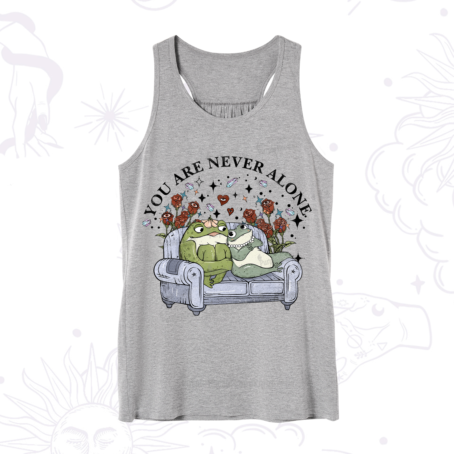 Purplehecate Your Are Never Alone Tank