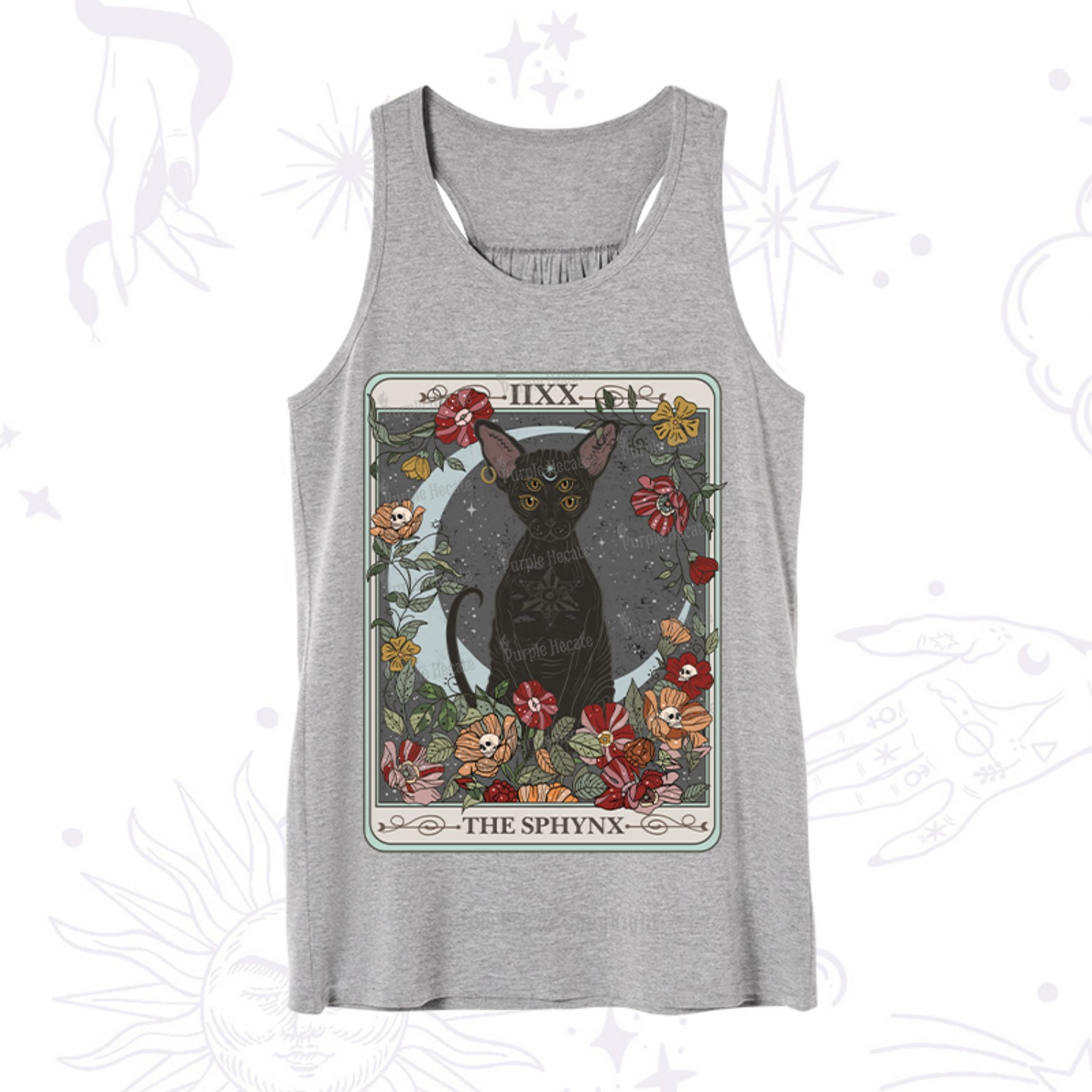 Purplehecate The Sphynx Tarot Tank