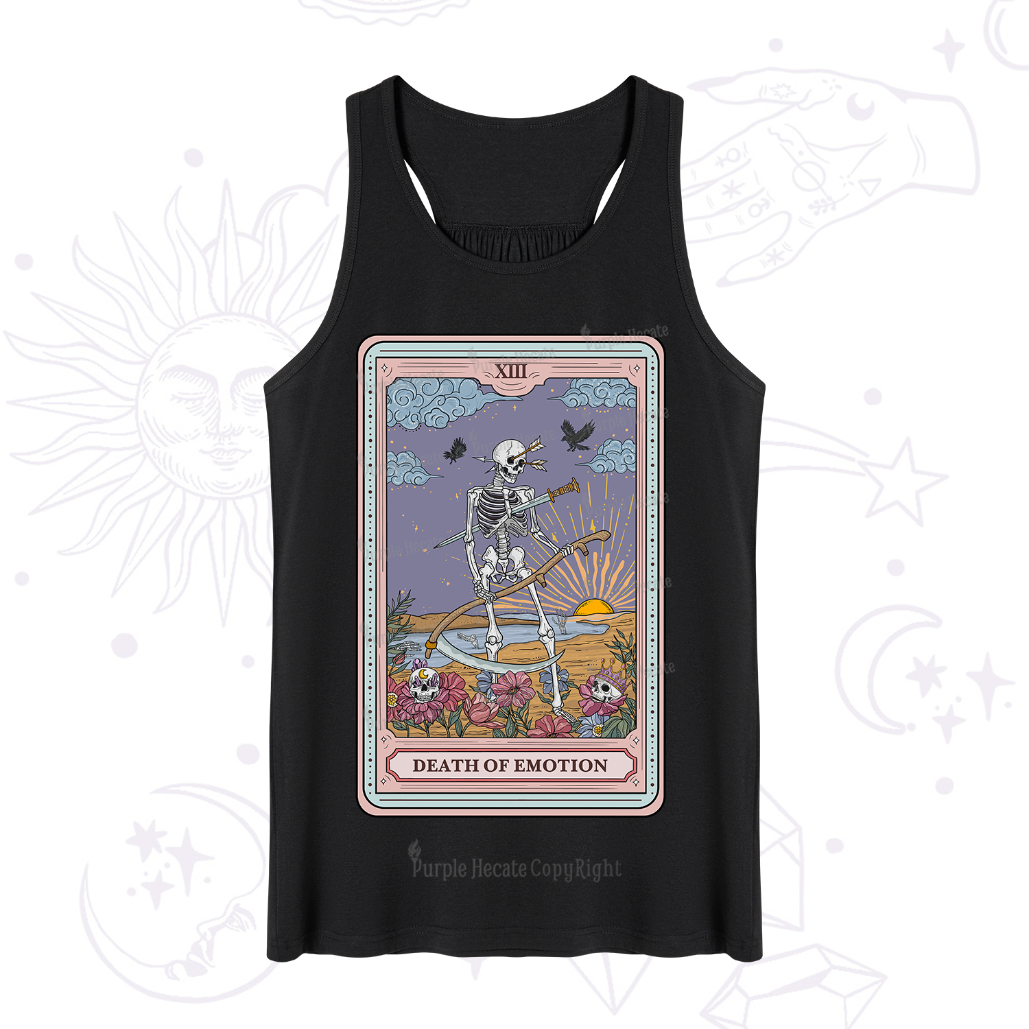 Purplehecate The Death Of Emotion Tarot Tank