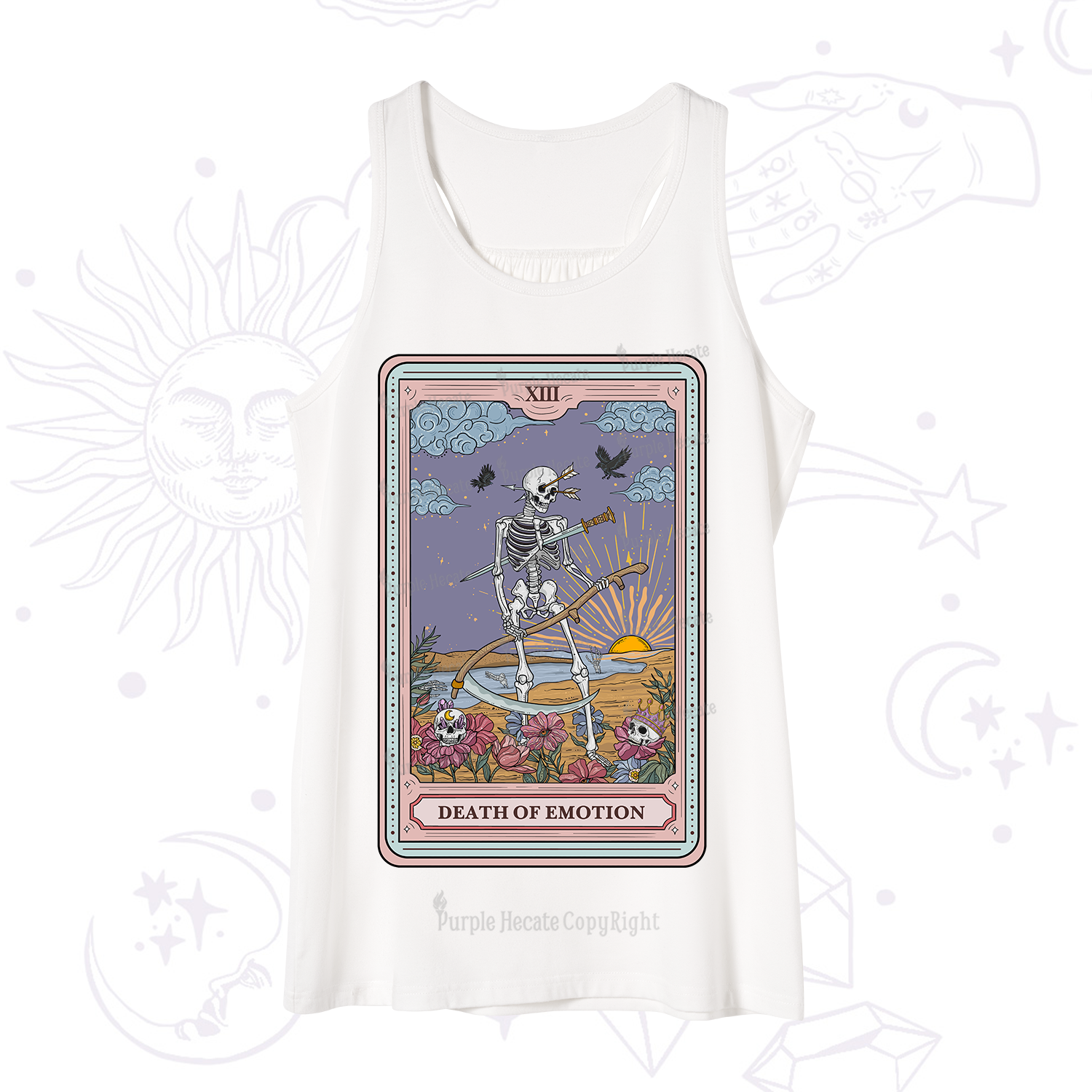 Purplehecate The Death Of Emotion Tarot Tank