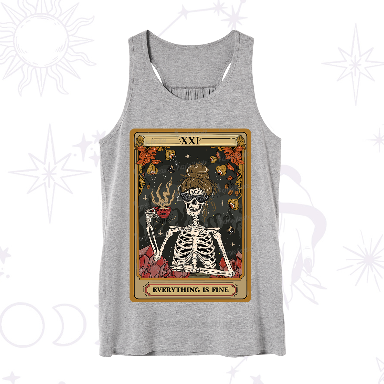 Purplehecate The Everything Fine Tarot Tank