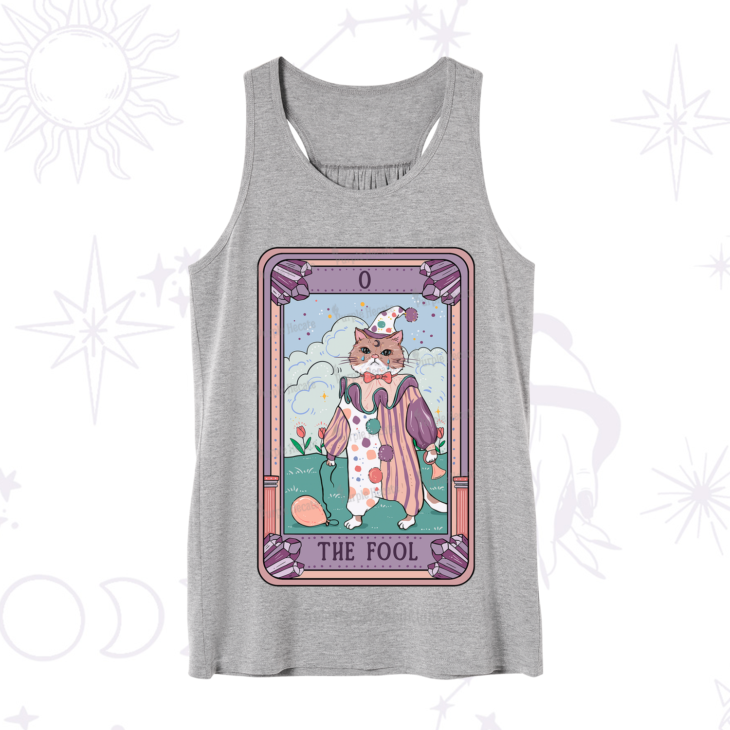 Purplehecate The Fool Tarot Card Tank