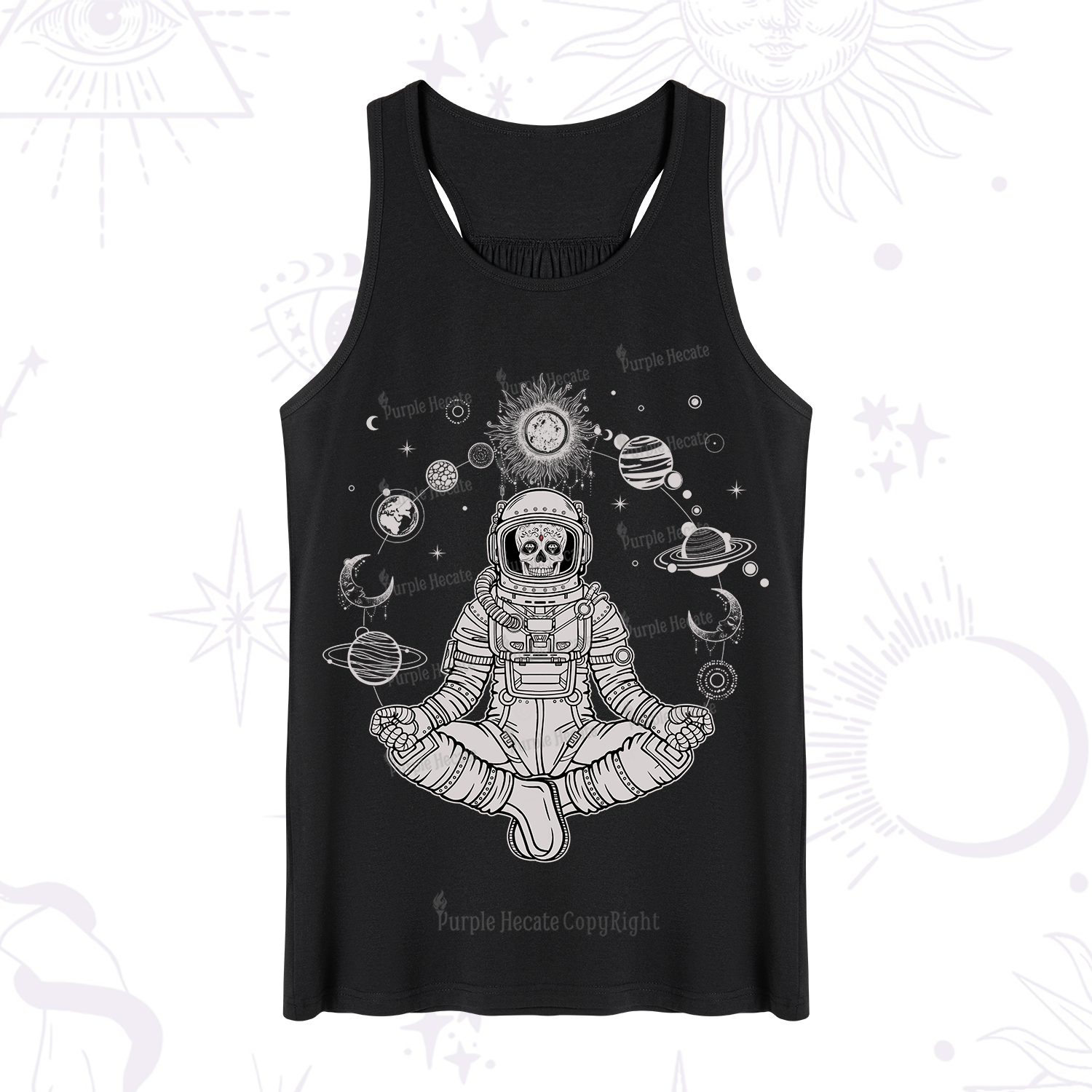 Purplehecate Cosmic Meditator Tank