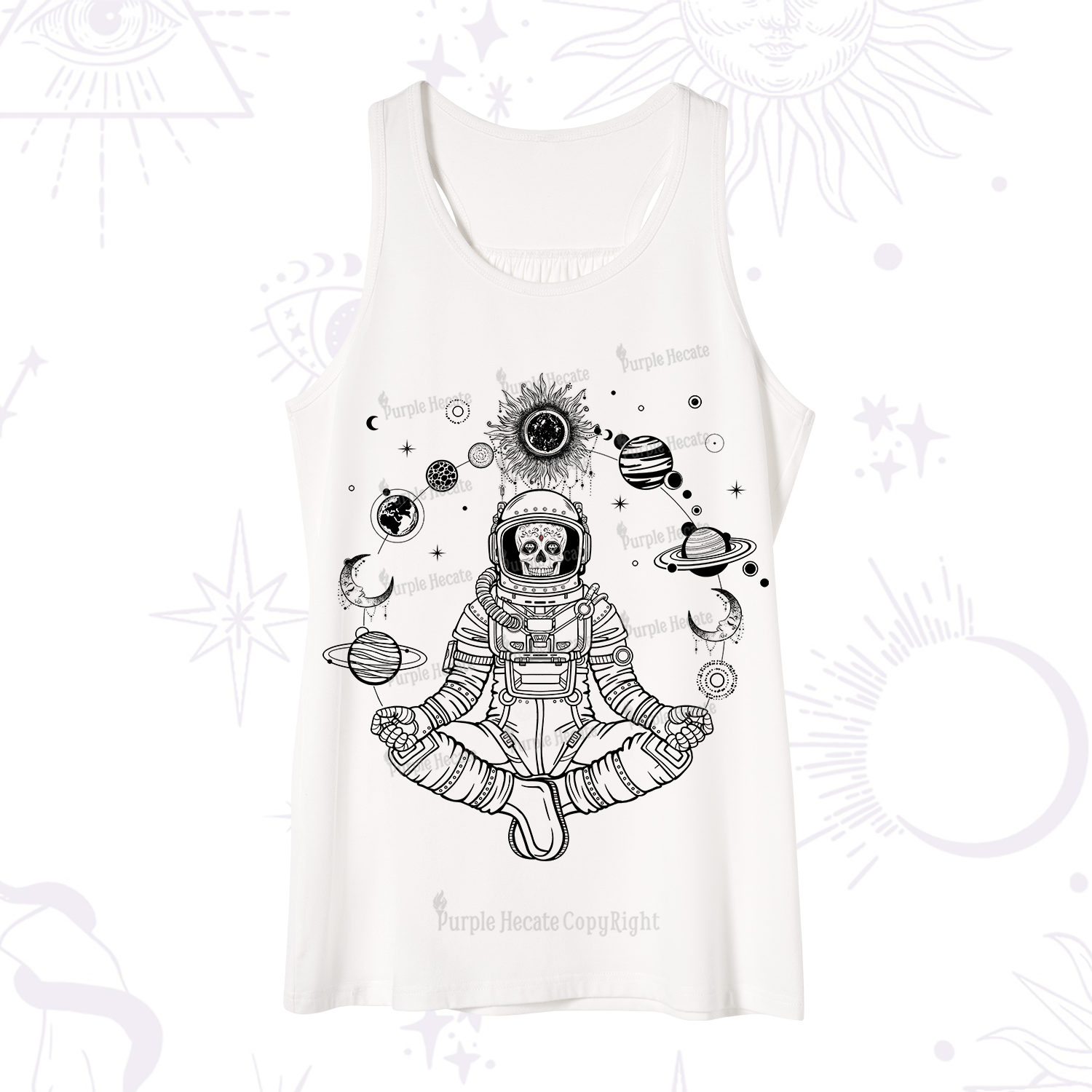 Purplehecate Cosmic Meditator Tank