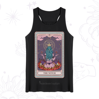 Purplehecate The Witch Tarot Card Tank