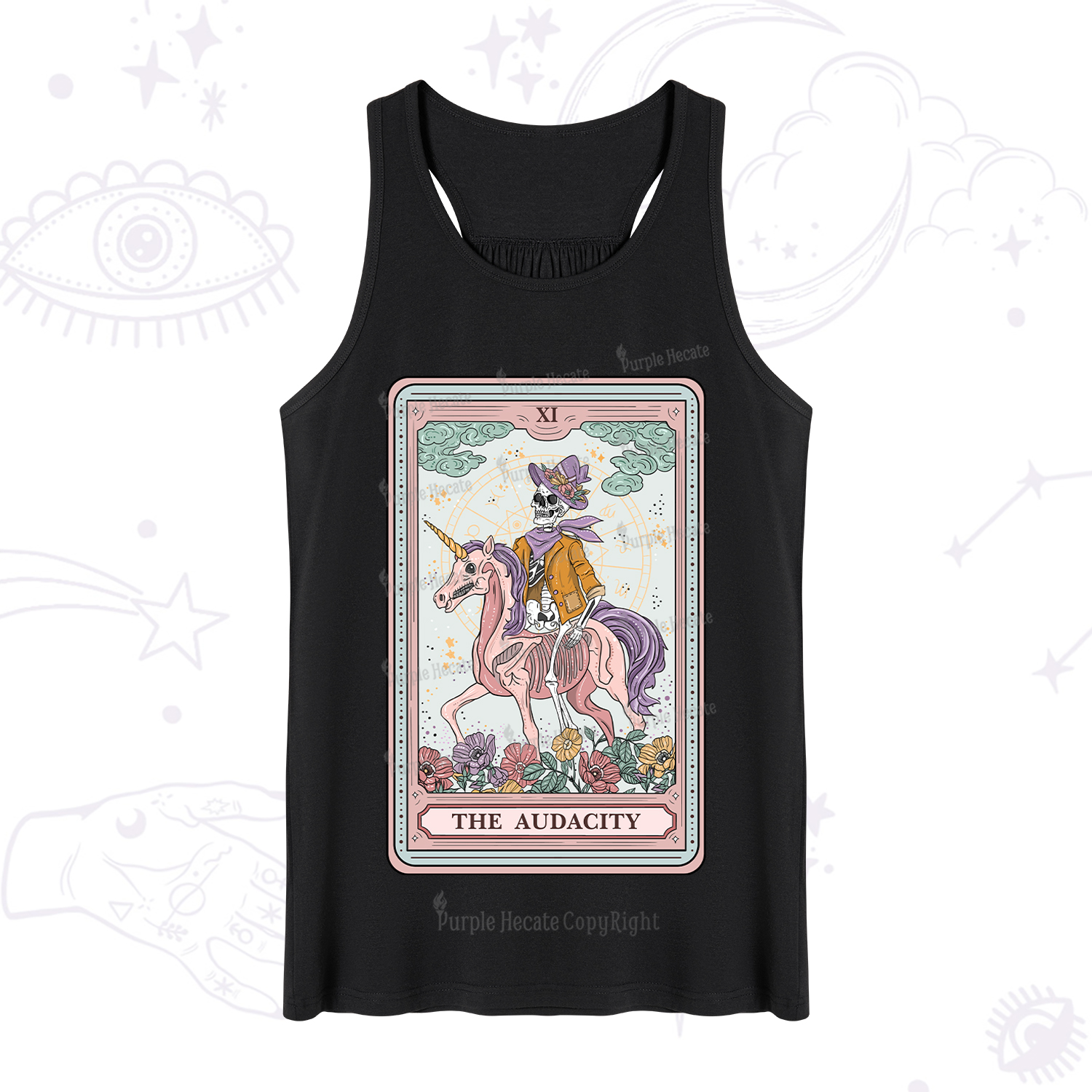 Purplehecate The Audacity Tarot Card Tank