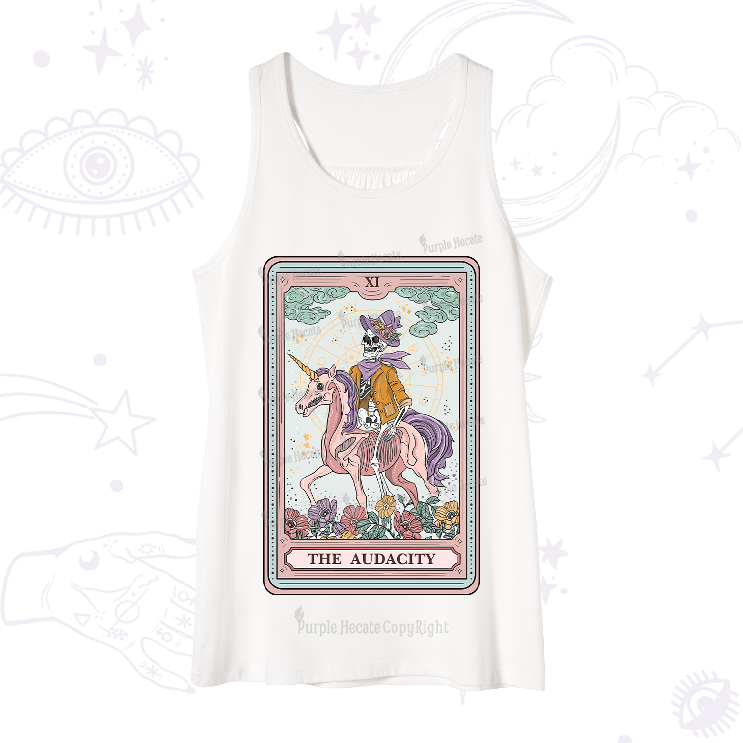 Purplehecate The Audacity Tarot Card Tank