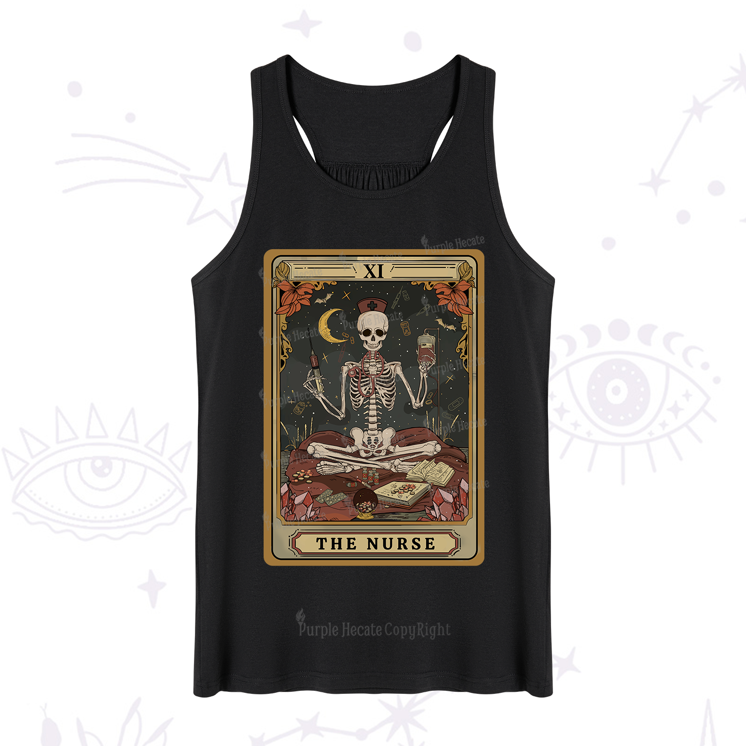 Purplehecate The Nurse Tarot Tank