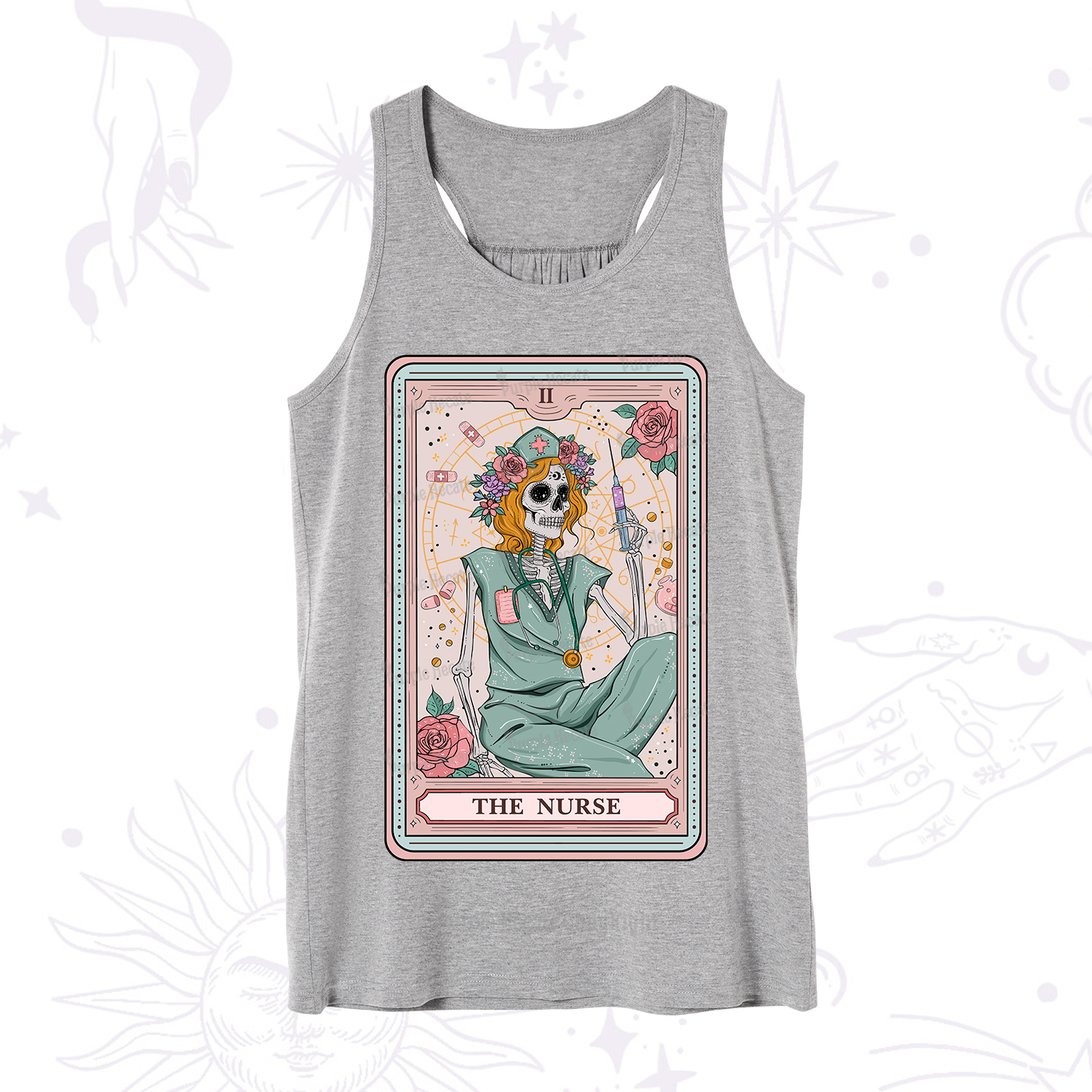Purplehecate The Nurse Tarot Card Tank
