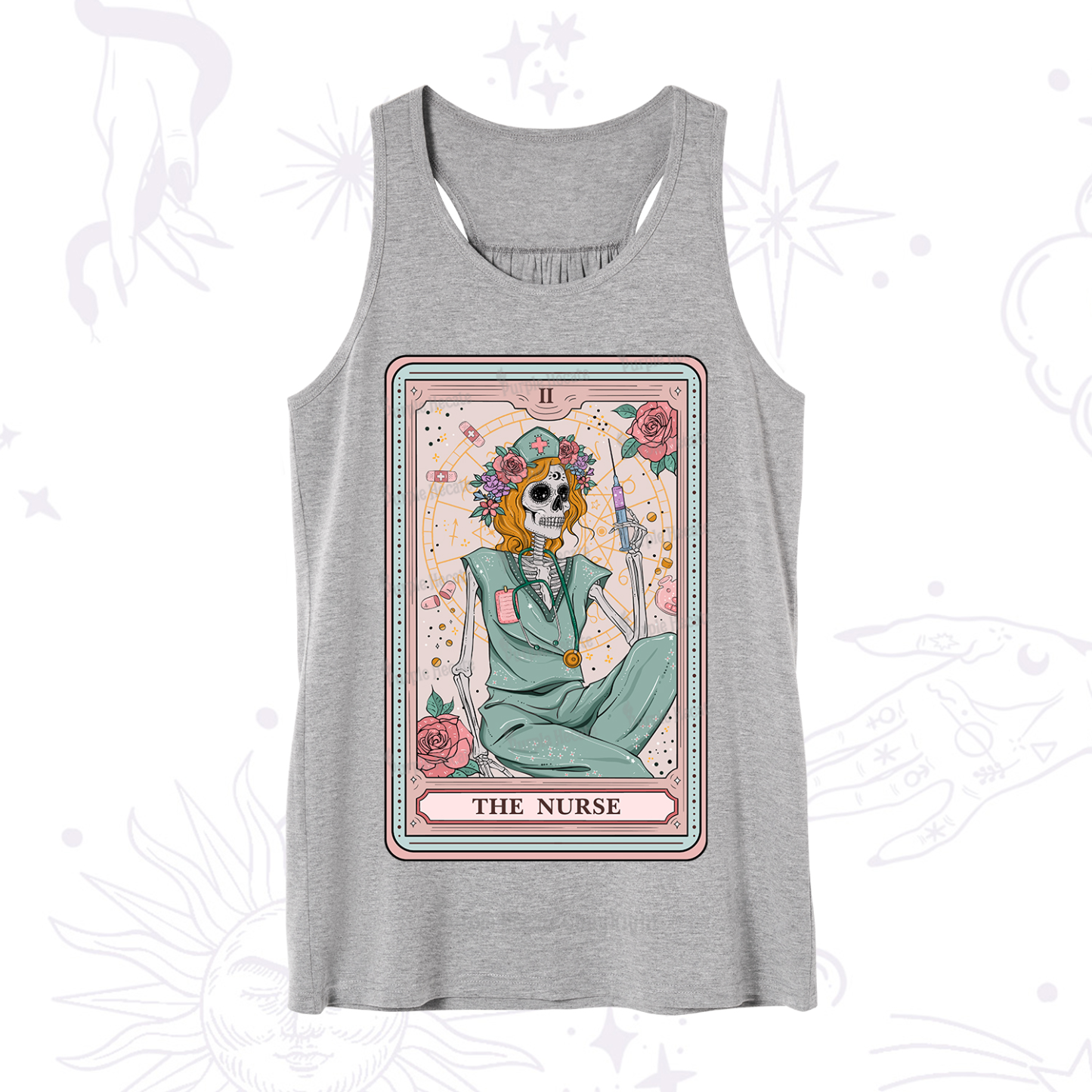 Purplehecate The Nurse Tarot Card Tank