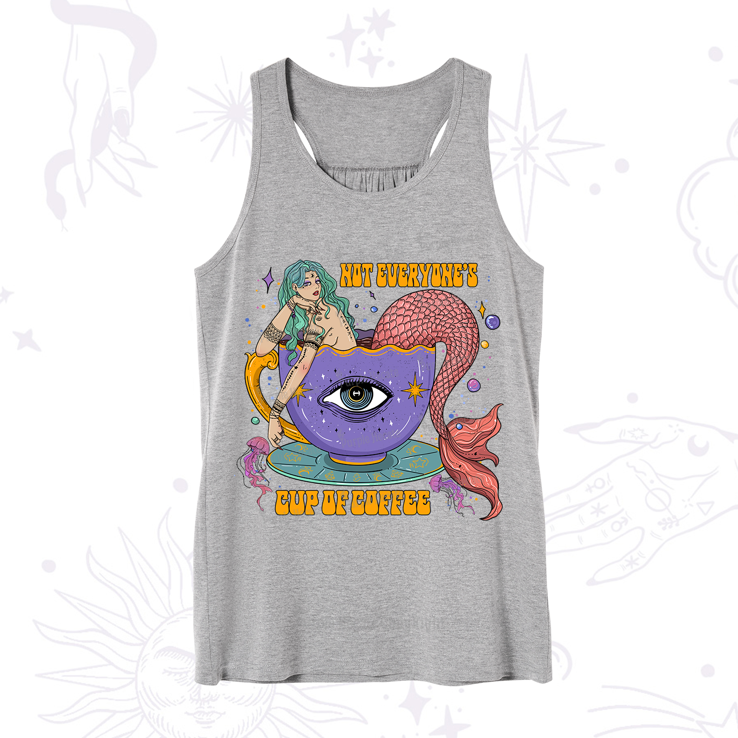 Purplehecate Not Everyone's Cup Of Coffee Tank