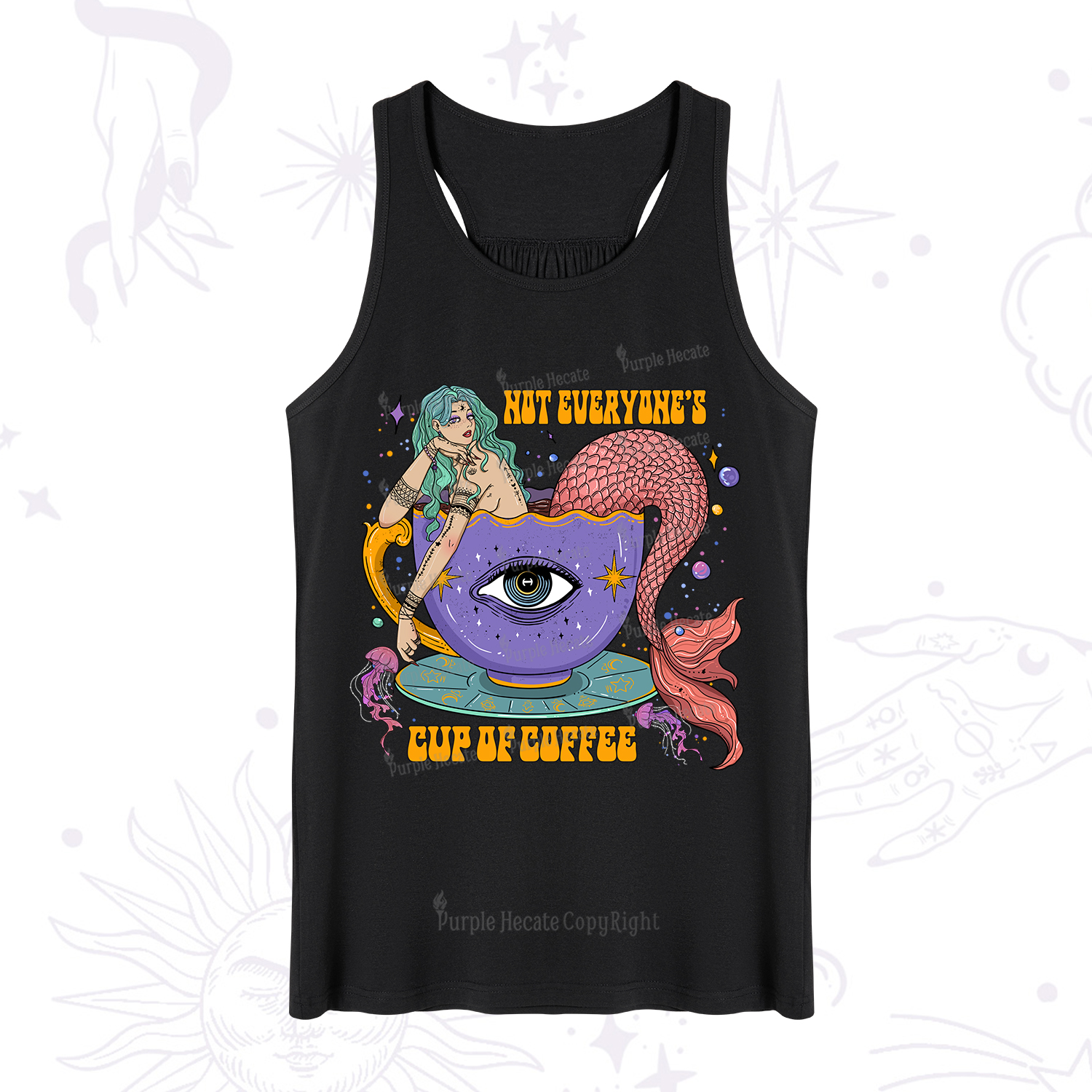 Purplehecate Not Everyone's Cup Of Coffee Tank